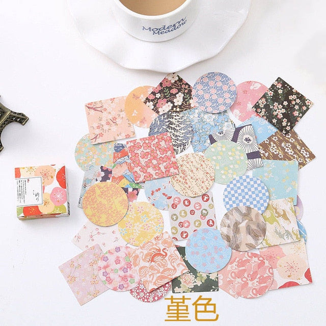 40 PCS/box Mini Cartoon Paper Sticker Decoration Decal DIY Album Scrapbooking Seal Sticker Kawaii Stationery Gift