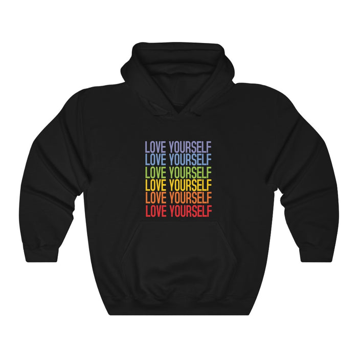 Love yourself Hoodie - Trendy Winter Kpop Hoodies - Kpop Hooded Sweater