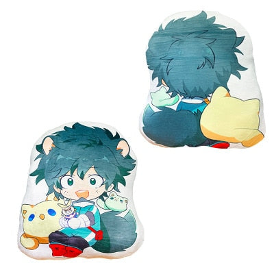 45cm Anime My Hero Academia Figure Plush Age of Heroes Figurine Deku Action Collection Super Soft Pillow Doll