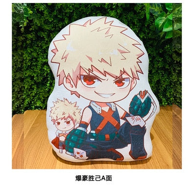 45cm Anime My Hero Academia Figure Plush Age of Heroes Figurine Deku Action Collection Super Soft Pillow Doll