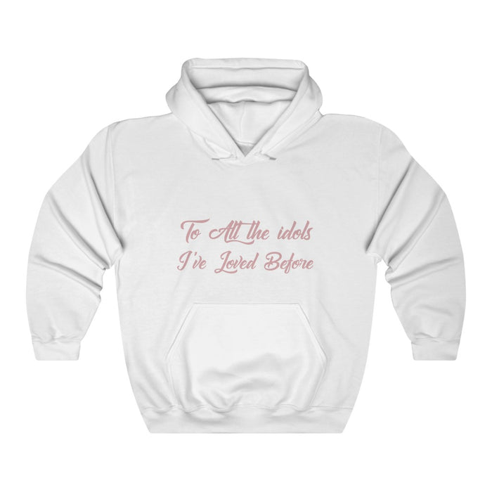 To All The Idols I've Loved Before Hoodie - Trendy Winter Kpop Hoodies - Kpop Hooded Sweater