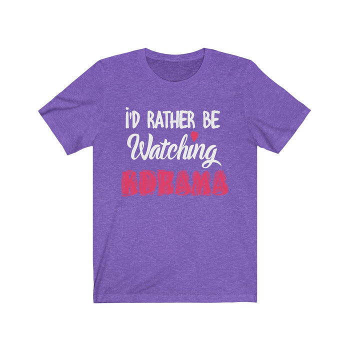 I'd Rather Be Watching Kdram T-Shirt - Trendy Kpop T-shirts - Kpop Classic T-Shirt