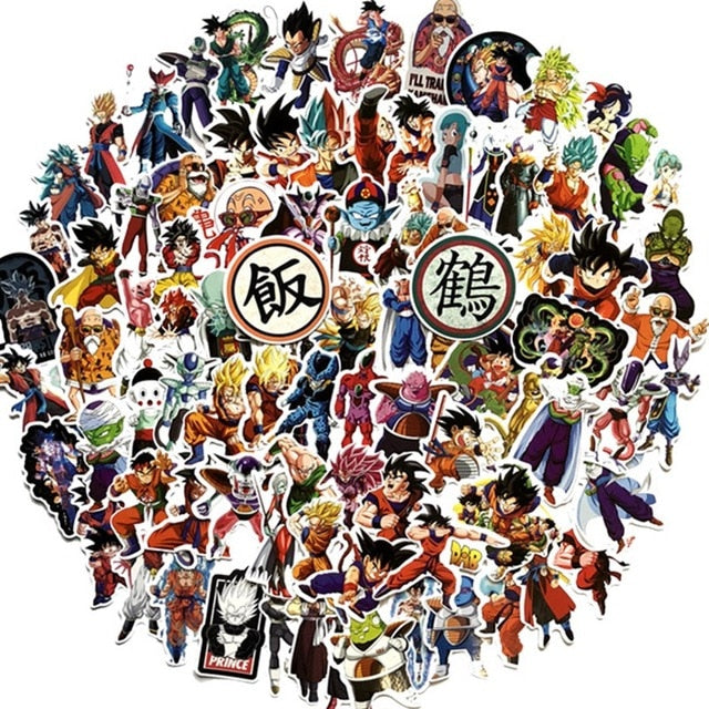 50 100pcs/Pack Japan Anime Sticker Anime Attack On Titan Stickers aesthetic Laptop Bicycle Guitar Skateboard Waterproof stikers