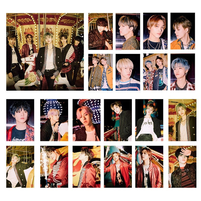 54 PCS /Set KPOP NCT 127 Groups New Album HD Photo Card Self Made LOMO Card Photocard For Fans Gift Collection