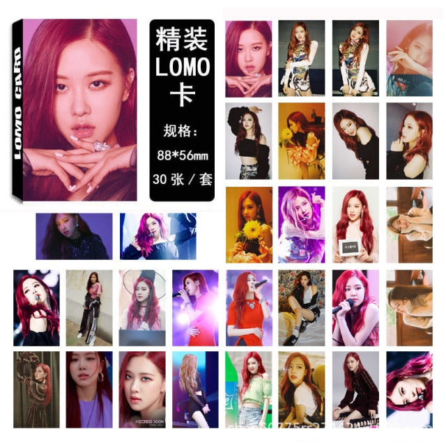 54 Pcs / Set Kpop  Twice Red Velvet  Album Photo Card LOMO Cards Postcards Decoration Supplies Fans Gifts