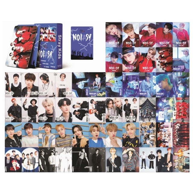 54CS/Set Kpop ATEEZ New Album Zero:fever Part 3 LOMO Cards HD Printed Postcard Photo Cards for Fans Collection Gift Accessories