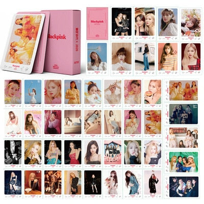 54PC KPOP Boys Photocard Album SPEAK YOURSELF Self Made Paper Card Lighes/Boys With Luv Photo Cards Poster  DREAM SK