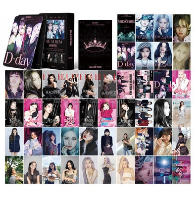 54PC KPOP Boys Photocard Album SPEAK YOURSELF Self Made Paper Card Lighes/Boys With Luv Photo Cards Poster  DREAM SK