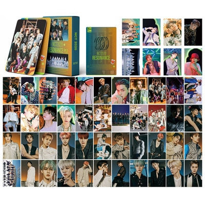 54PC KPOP Boys Photocard Album SPEAK YOURSELF Self Made Paper Card Lighes/Boys With Luv Photo Cards Poster  DREAM SK