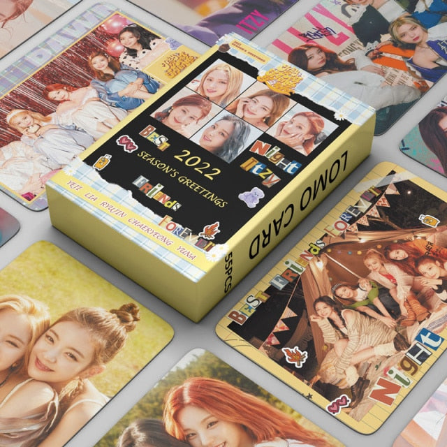 54Pcs/Set Mix 2021 New Kpop TWICE Lomo Card Kpop Girls New Album Postcards for Fans Gift Photo Print High Quality Kpop Photocard