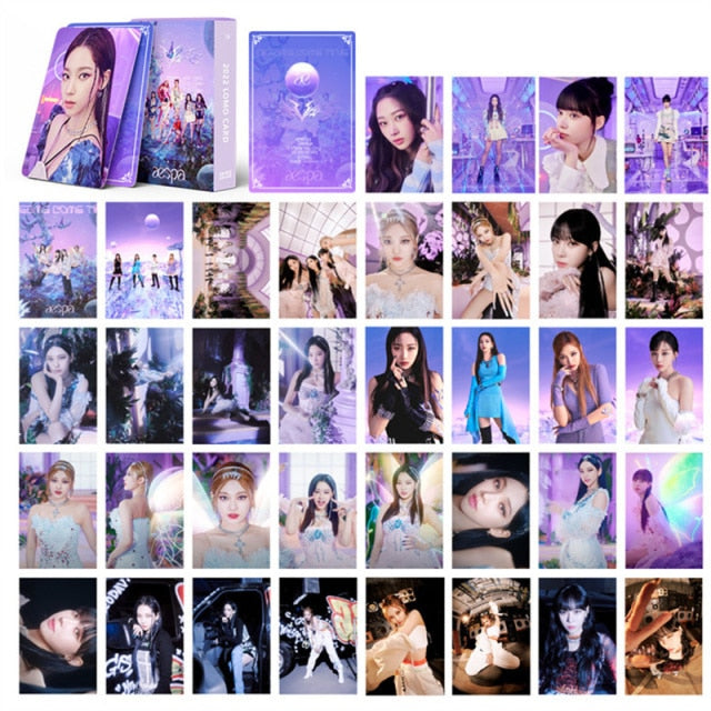 54Pcs/Set Mix 2021 New Kpop TWICE Lomo Card Kpop Girls New Album Postcards for Fans Gift Photo Print High Quality Kpop Photocard
