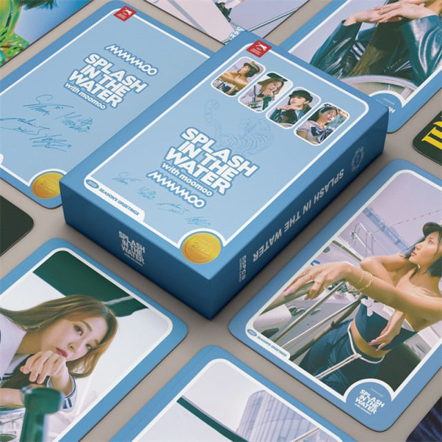 54Pcs/Set Mix 2021 New Kpop TWICE Lomo Card Kpop Girls New Album Postcards for Fans Gift Photo Print High Quality Kpop Photocard