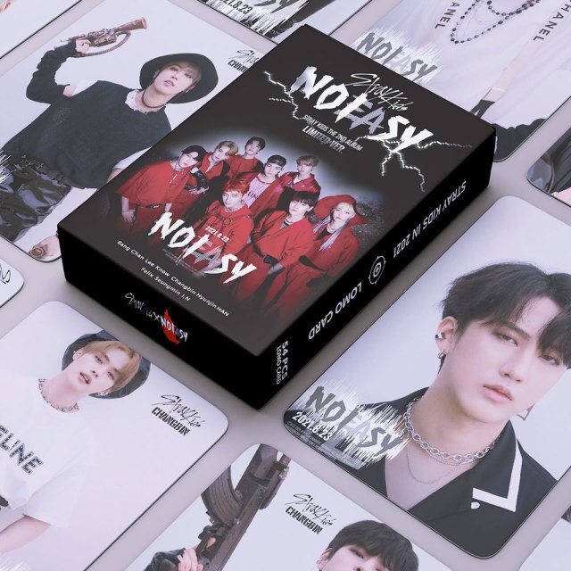 54pcs/lot  Kpop Stray Kids Postcard New Album NOEASY Lomo Card Photo Print Cards Korean Fashion Boys Poster Picture Fans Gifts