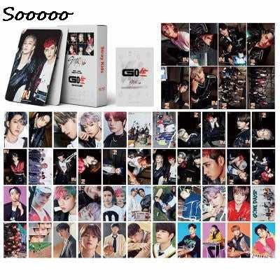 54pcs/set Kpop Lomo card Stray kids GOT7 TWICE NCT RESONMICE PT.2 HD Photo Print Album Photocard