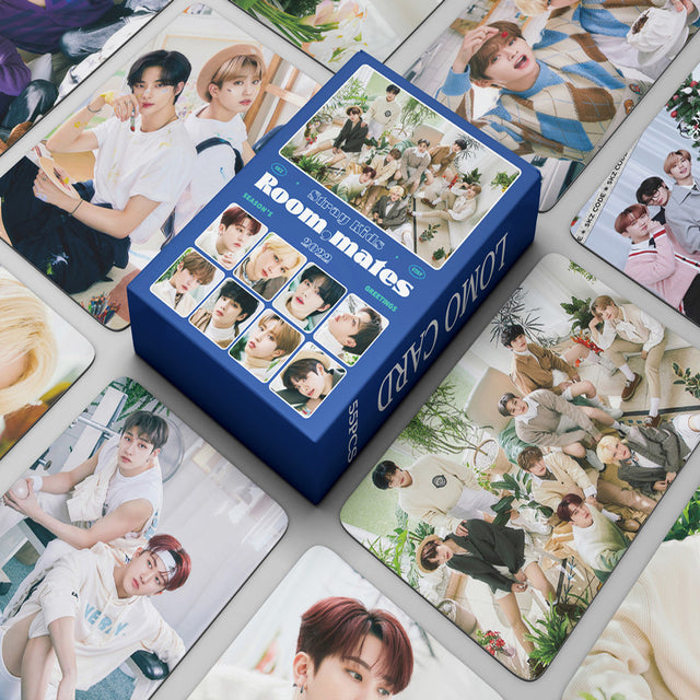 54pcs/set Kpop Stray Kids CIRCUS ODDINARY NOEASY New Album Lomo Cards High Quality HD Double Side Print Photo Straykids Cards