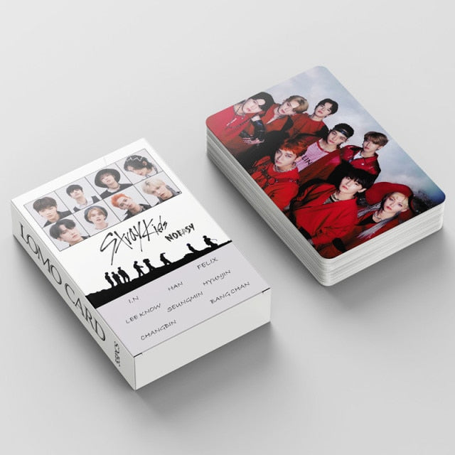 54pcs/set Kpop Stray Kids Postcard Christmas Evel New Plbum Music Lomo Cards HD Photocards NO EASY GO LIVE Korean Fashion Gift