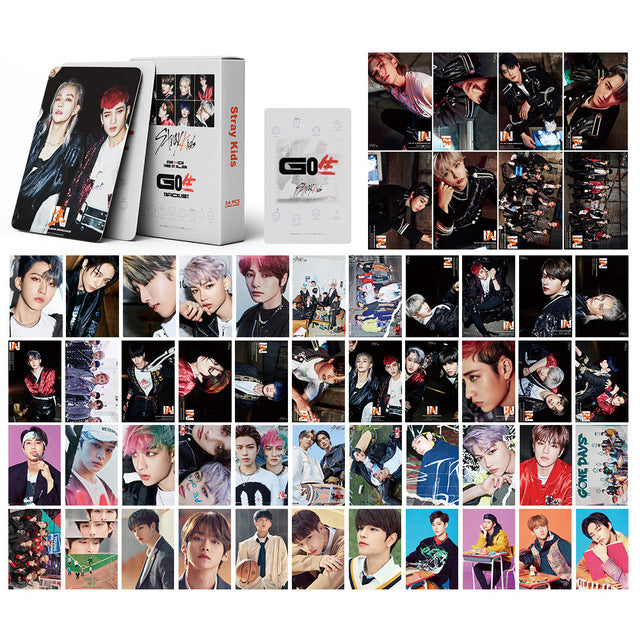 55pcs/set Kpop Stray Kids Lomo Cards ODDINARY New Album Boys Photocards