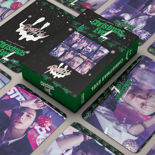 55pcs/set Kpop Stray Kids MANIAC CIRCUS NO EASY Album Lomo Cards Photocards