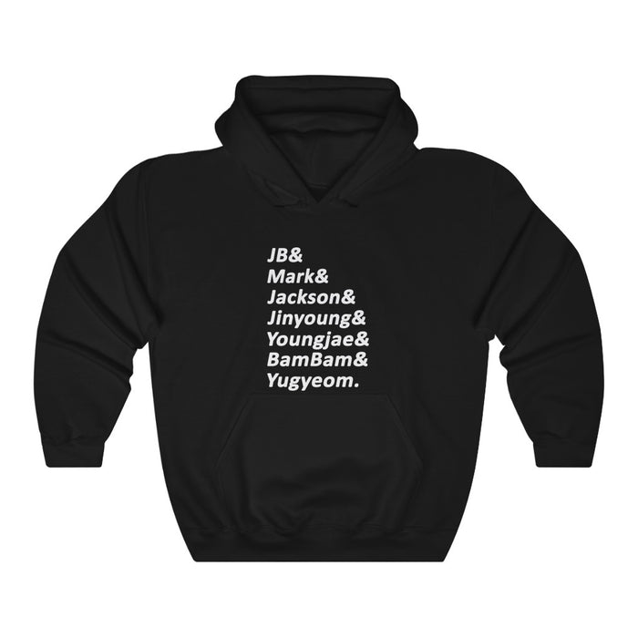 GOT7 Jb& Mark& Jackson& Jinyoung& Youngjae& BamBam& Yugyeom Hoodie - GOT7 Hoodies - Kpop Pullover Hoodie