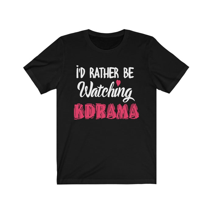 I'd Rather Be Watching Kdram T-Shirt - Trendy Kpop T-shirts - Kpop Classic T-Shirt