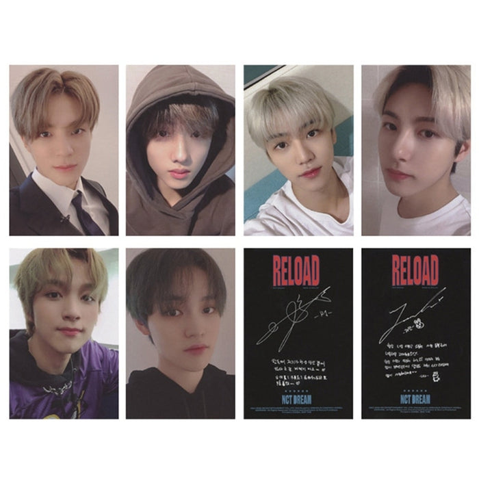 6PCS/Set KPOP NCT DREAM LOMO Card High Quality HD Self Made Autograph Photo Album Card for Fans Collection Photocard