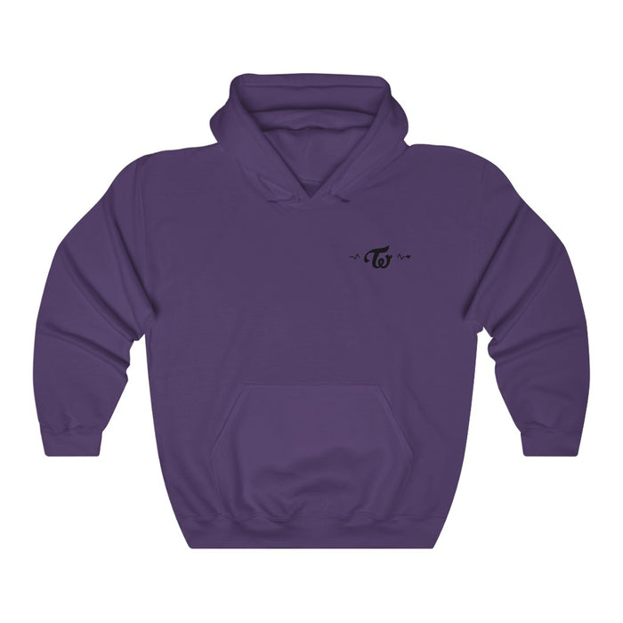 Twice Logo Heart To Love Hoodie - Twice Hoodies - New Twice Pullover Hoodie