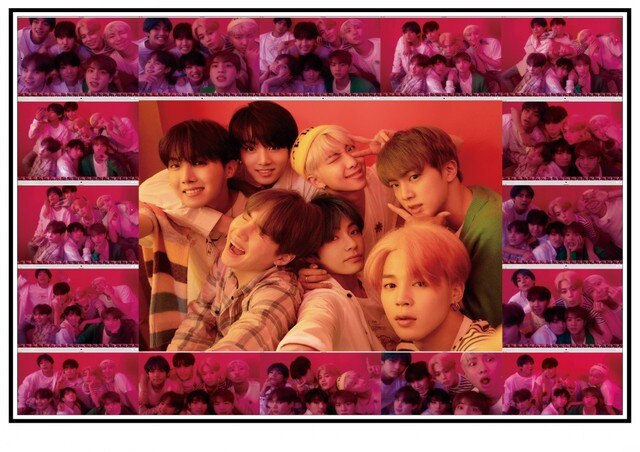 kpop Bangtan boys poster,jungkook,rm,v,jimin,jin,suga,j-hope,2020new decoration painting hd photo wall sticker home decor