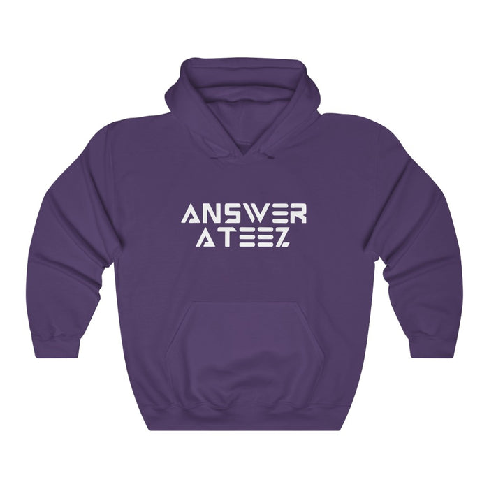 Ateez Answer Hoodie - Ateez Hoodies - Kpop Pullover Hoodie