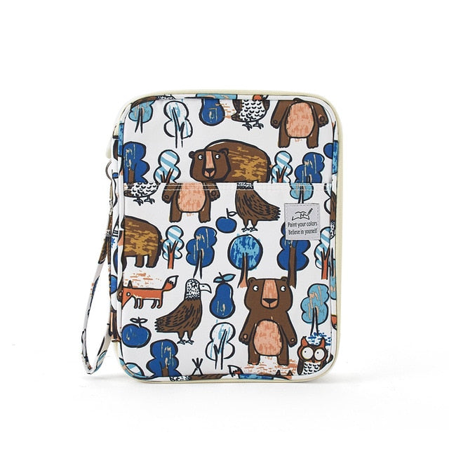 96/192 Holes Cat Pencil Case School for Girls Boys Large Capacity Cartridge Supplies Cute Kawaii Pen Bag Big Stationery Box Kit
