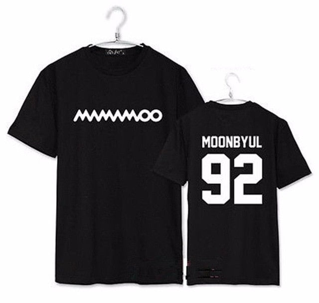 MAMAMOO T-shirt Unisex Tee Kpop Tshirt WHEEIN MOONBYUL HWASA SOLAR