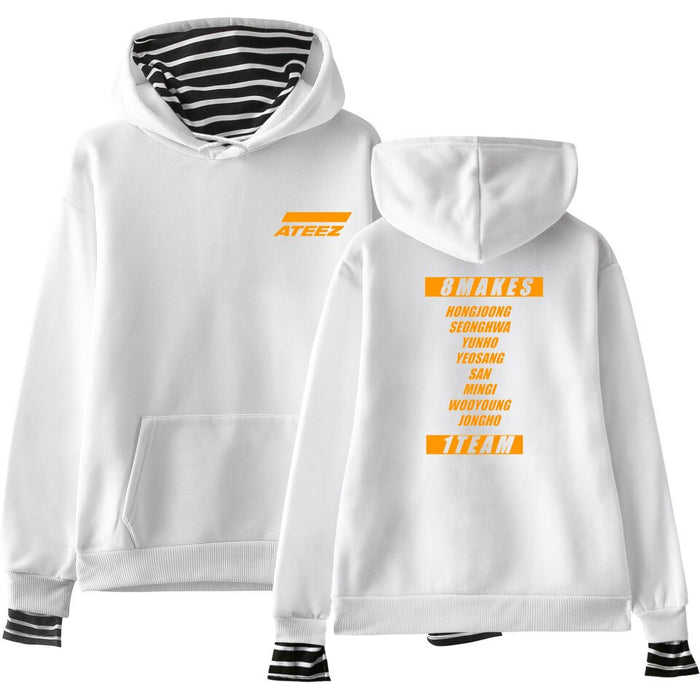 ATEEZ Hip Hop Hoodies Women Fashion Clothing Men Hoodies Streetwear Sweatshirts Kpop Casual Harajuku Tops Plus Size Hoodies 4XL