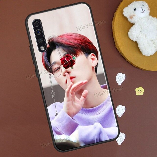 ATEEZ HongJoong Mingi San Case For Samsung Galaxy A50 A70 A51 A71 A11 A20e A21S A40 A10 A30S A01 A7 A31 M11 M21 M31