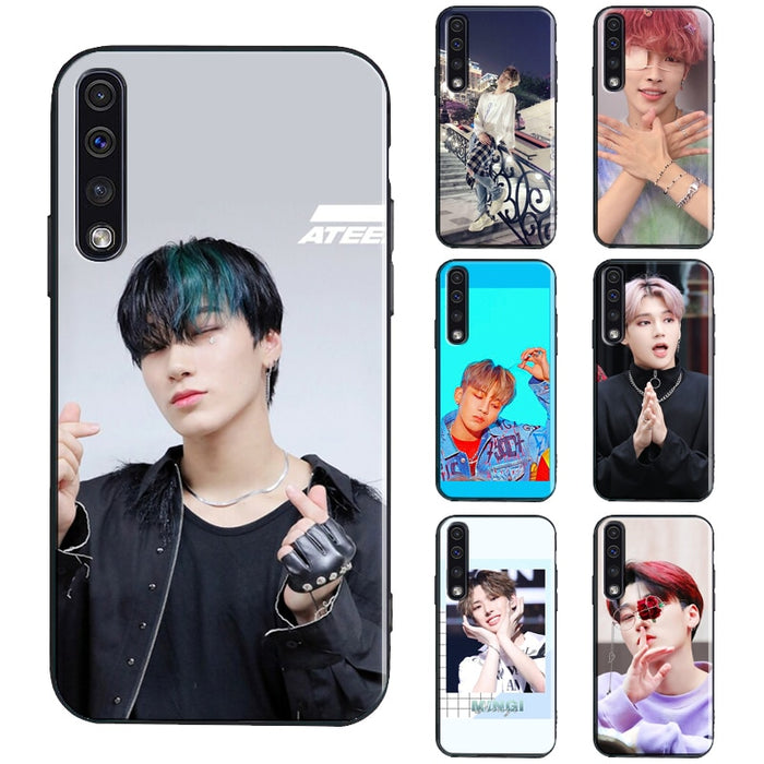 ATEEZ HongJoong Mingi San Case For Samsung Galaxy A50 A70 A51 A71 A11 A20e A21S A40 A10 A30S A01 A7 A31 M11 M21 M31