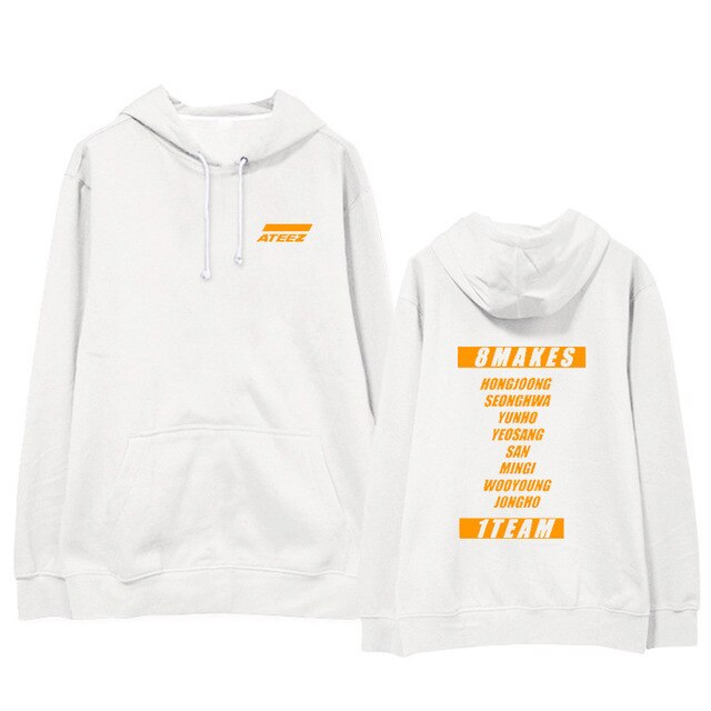 ATEEZ Kpop Hoodie Hooded Women Men Sweatshirt tshirts   ATEEZ Kpop Sweatshirt Kpop - Kpopshop