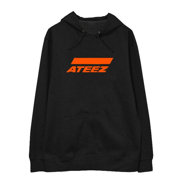 ATEEZ Kpop Hoodie Hooded Women Men Sweatshirt tshirts   ATEEZ Kpop Sweatshirt Kpop - Kpopshop