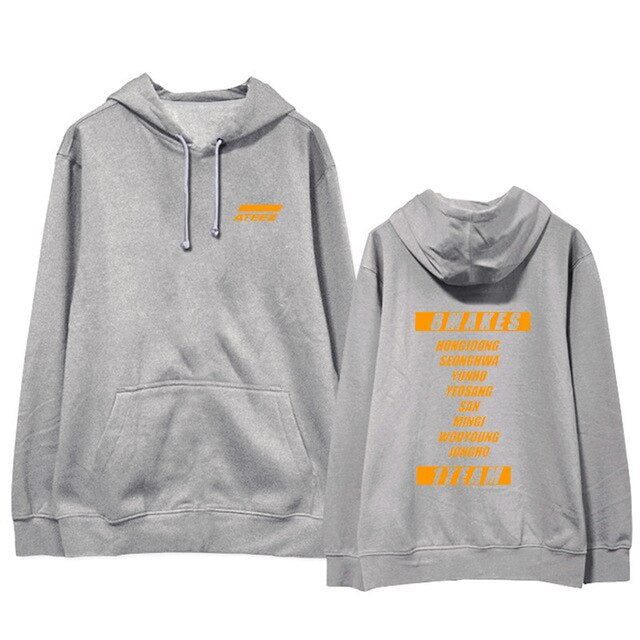 ATEEZ Kpop Hoodie Hooded Women Men Sweatshirt tshirts   ATEEZ Kpop Sweatshirt Kpop - Kpopshop