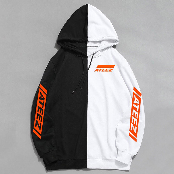ATEEZ Kpop Hoodie Print Hooded Women Men Sweatshirts Clothes 2020 Harajuku Casual ATEEZ Hoodies Kpop Sweatshirt Kpop Clothing