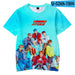 ATEEZ Kpop Korean Team 3D Kids T-shirt Children Boys/Girls 3d Highstreet - Kpopshop