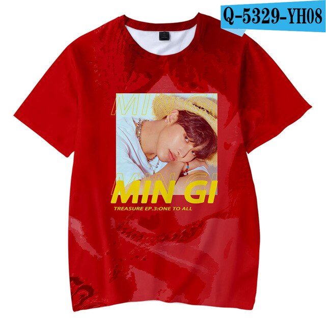 ATEEZ Kpop Korean Team 3D Kids T-shirt Children Boys/Girls 3d Highstreet - Kpopshop