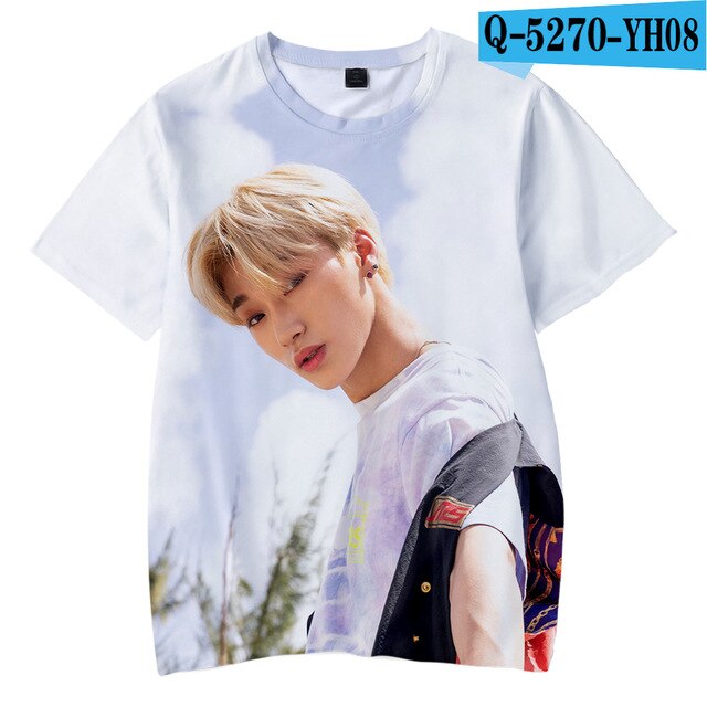 ATEEZ Kpop Korean Team 3D Kids T-shirt Children Boys/Girls 3d Highstreet - Kpopshop