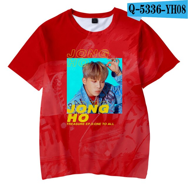 ATEEZ Kpop Korean Team 3D Kids T-shirt Children Boys/Girls 3d Highstreet - Kpopshop
