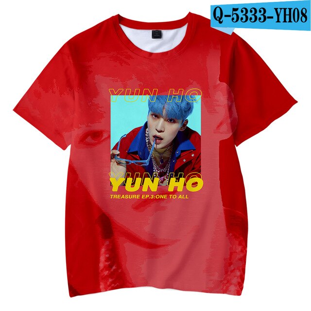 ATEEZ Kpop Korean Team 3D Kids T-shirt Children Boys/Girls 3d Highstreet - Kpopshop