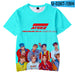 ATEEZ Kpop Korean Team 3D Kids T-shirt Children Boys/Girls 3d Highstreet - Kpopshop