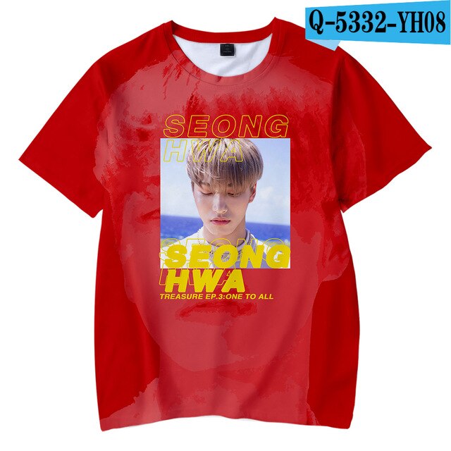 ATEEZ Kpop Korean Team 3D Kids T-shirt Children Boys/Girls 3d Highstreet - Kpopshop
