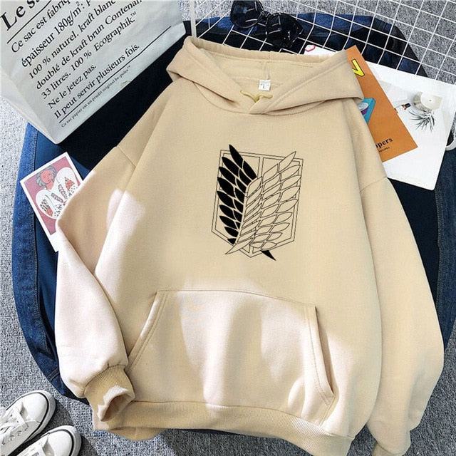 Anime Attack on Titan Cosplay Hooded Sweater Hoodie Jacket  3D Printed Sweatshirts Scouting Legion