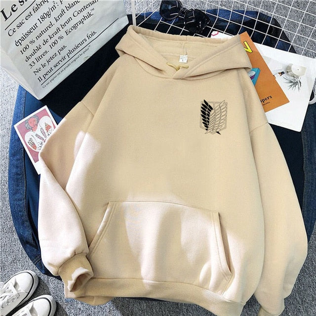 Anime Attack on Titan Cosplay Hooded Sweater Hoodie Jacket  3D Printed Sweatshirts Scouting Legion