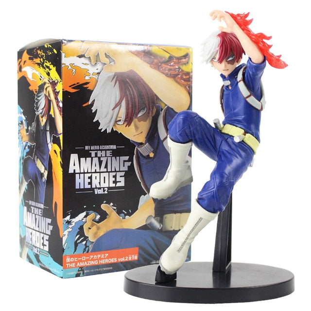 Anime My Hero Academia Figure Action Todoroki Shoto PVC Collection Model Toy The Amazing Heroes Vol.2