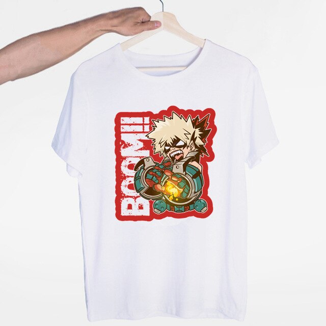 Anime My Hero Academia Izuku Midoriya Cosplay Boku No Hero Academia T-shirts Short Sleeve  Womens Fashion 2020