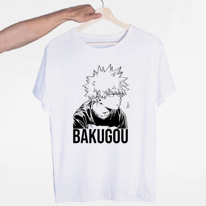 Anime My Hero Academia Izuku Midoriya Cosplay Boku No Hero Academia T-shirts Short Sleeve  Womens Fashion 2020