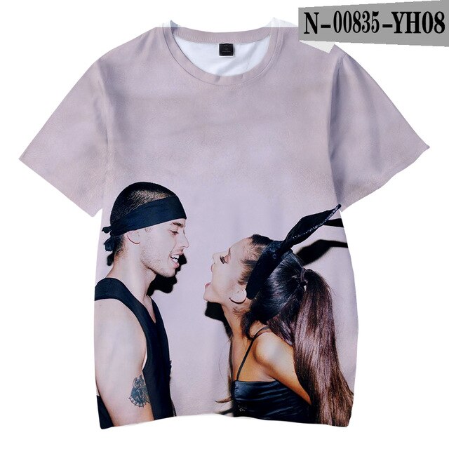 Ariana Grande Child Thank you next boy girl New Kpop Ariana Grande Hot Ladies T-shirt - Kpopshop